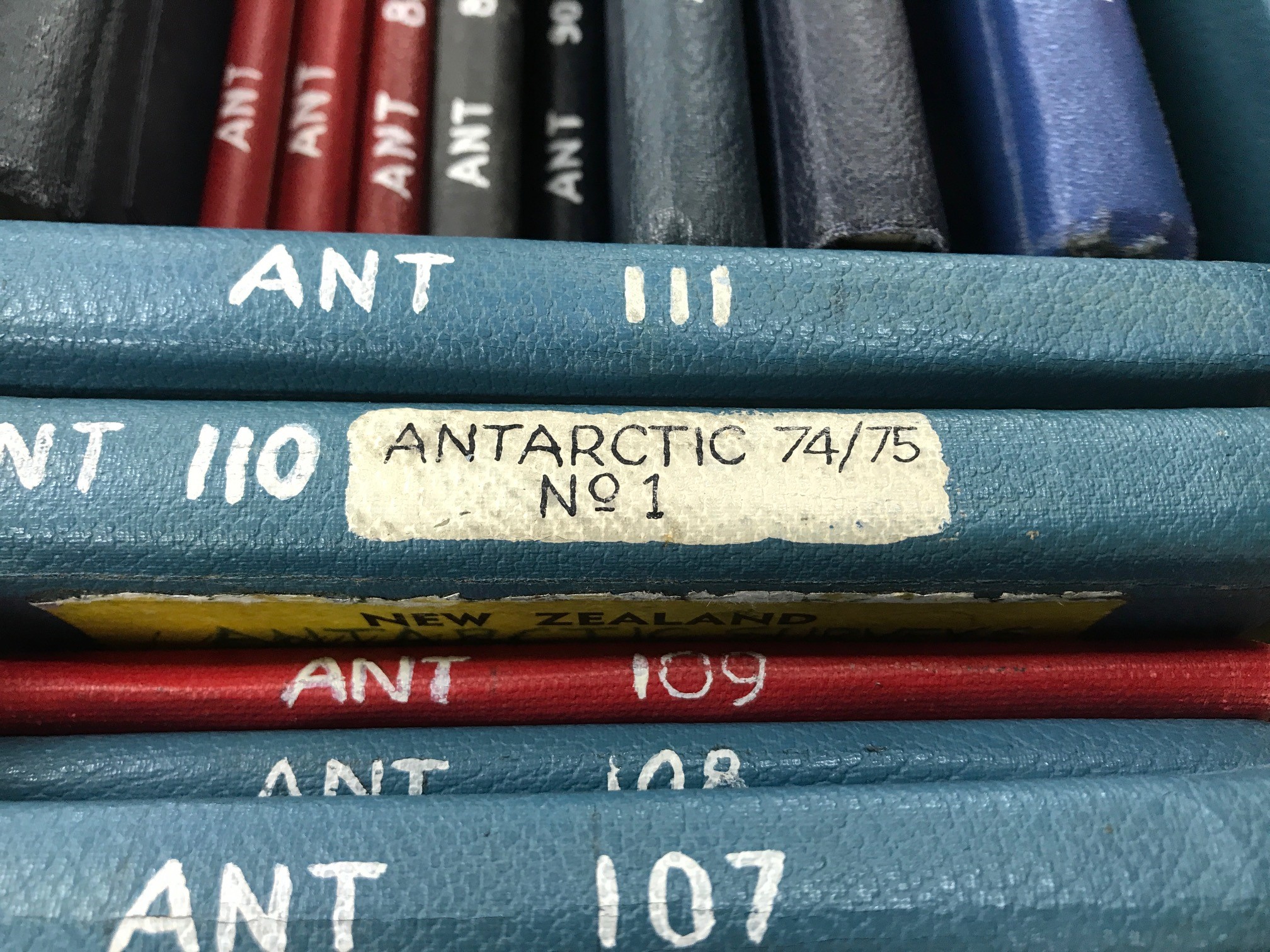 Field Books from The Antarctic